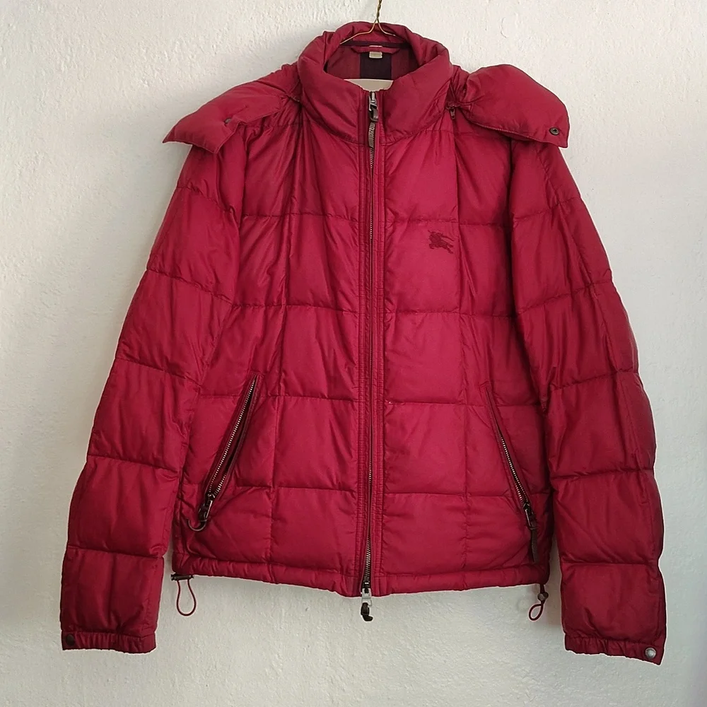Burberry red jacket size Small - Picture 1 of 14